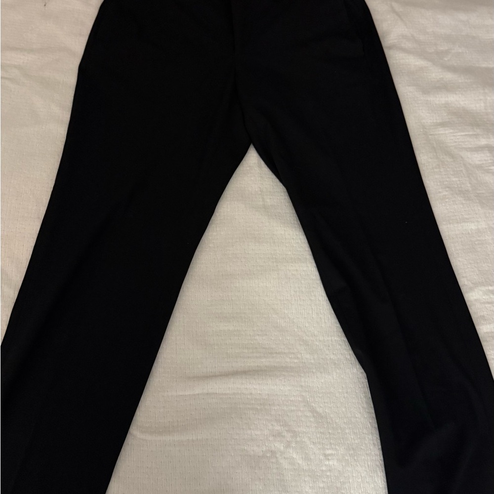 Mango Black and White Suit Trousers